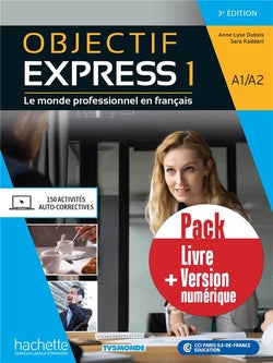 Objectif Express 1 A1/A2 - Livre + Version Numerique (Hachette) - 9782017188858