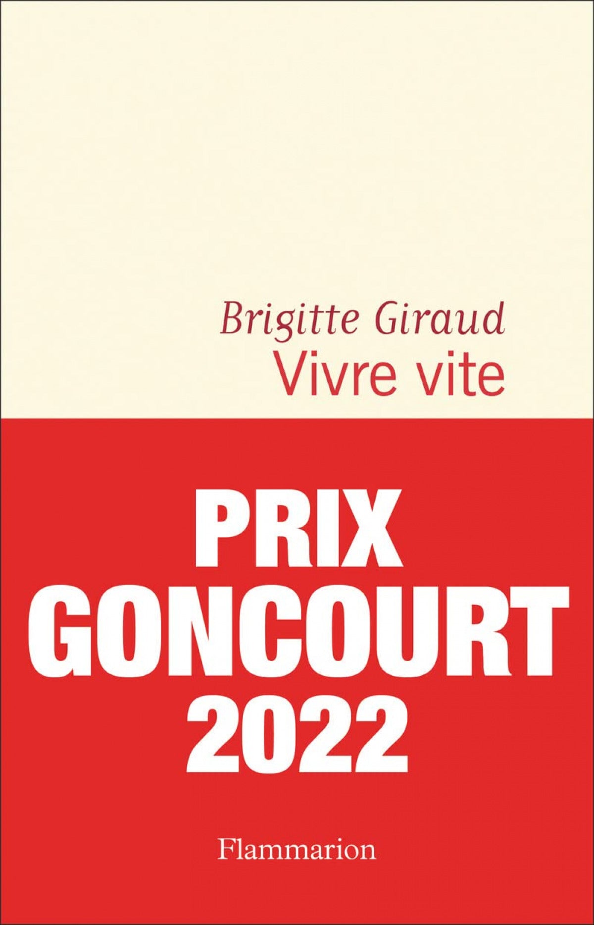 Vivre Vite | ACTES SUD | 9782080207340