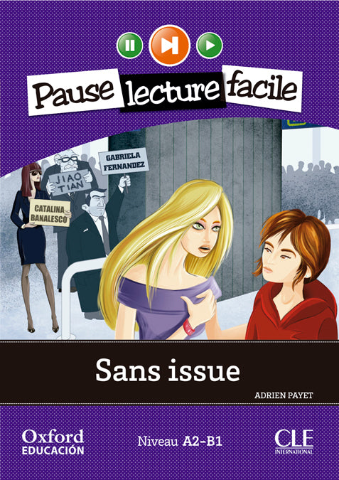 Sans issue. Lecture + CD-Audio. Adrien Payet (Oxford University Press España, S.A.) 9782090314250 Imagen principal del producto