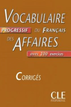 (int.corrg).des Affaires, Vocabulaire Progressif Francais (Cle International) - 9782090338072