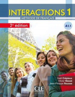 Interactions 1 - A1.1 - Livre + CD - 2º Editión (Cle-anaya) - 9782090386974