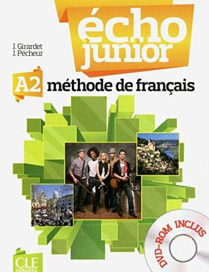 Ècho Junior A2 + Dvd-rom | CLE INTERNACIONAL | 9782090387216