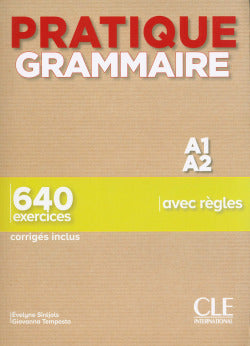 Pratique Grammaire A1-A2 - Livre + Corriges (Cle-anaya) - 9782090389852