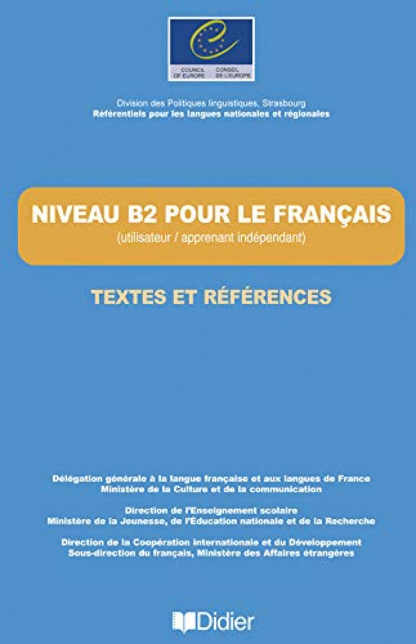 Niveau B2 Textes Et Référ | SANTILLANA-DIDI | 9782278056118