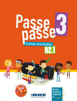Passe Passe 3 - A2.1 Cahi | SANTILLANA-DIDI | 9782278093199