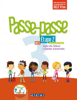 Passe Passe 3 Etape 2 Liv | SANTILLANA-DIDI | 9782278094608
