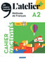 ✅ L'ATELIER PLUS A2 2ºBACH CAHIER + APP 23 I AA,VV I HACHETTE SANTILLANA I 9782278108251