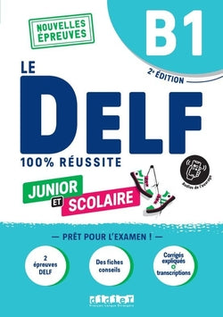 100% Delf Junior Scol B1 Livre+app ED23