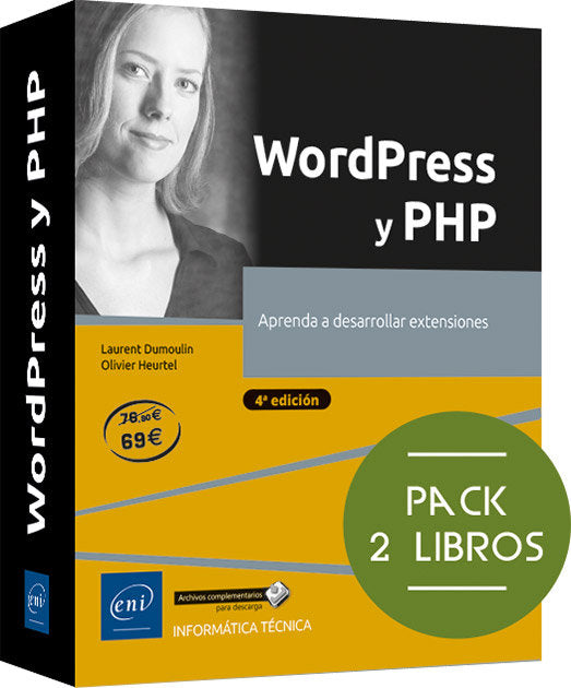 WORDPRESS Y PHP APRENDER A DESARROLLAR EXTENSIONES 3ª ED - 9782409050220 Imagen principal del producto