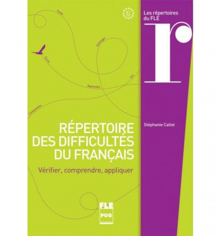 Repertoire Des Difficultes Du Français | PUG | 9782706117992