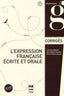 L'expression Franc.ecrite Oral | PUG | 9782706124709