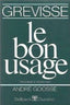 Le Bon Usage.cartone (Duculot) - 9782801110454