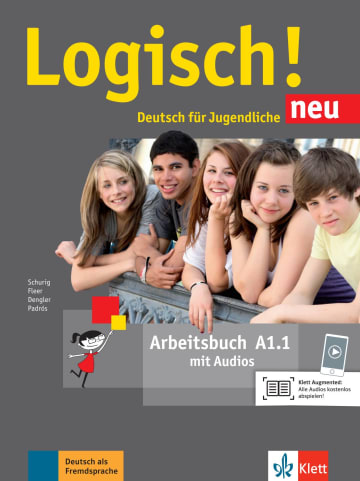 Logisch! neu a1.1, libro de ejercicios con audio online. Aa. Vv. (Ernst Klett Sprachen GmbH) 9783126052047 Imagen principal del producto