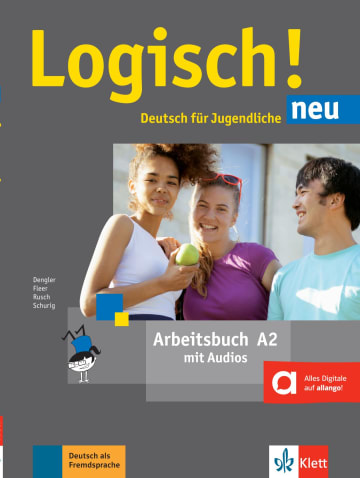 Logisch! neu a2, libro de ejercicios con audio online. Aa. Vv. (Ernst Klett Sprachen GmbH) 9783126052122 Imagen principal del producto