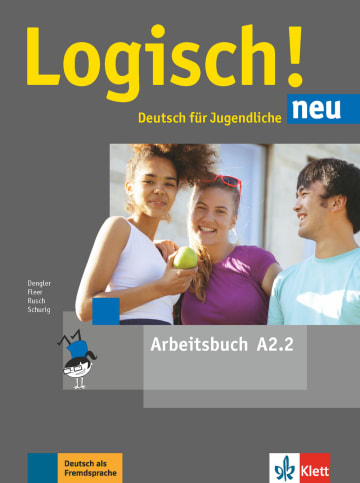 Logisch! neu a2.2, libro de ejercicios con audio online. Aa. Vv. (Ernst Klett Sprachen GmbH) 9783126052160 Imagen principal del producto