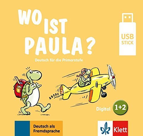 Wo Ist Paula? 1+2 Digital USB (Klett Alemán) - 9783126052924