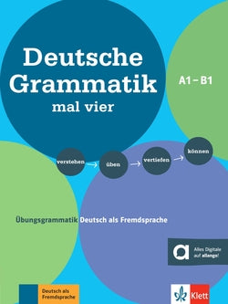 Deutsche Grammatik Mal Vier A1-b1 | KLETT | 9783126742023