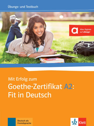 Mit erfolg zum goethezertifikat a2: fit in deutsch, libro de ejercicios + tests Imagen principal del producto