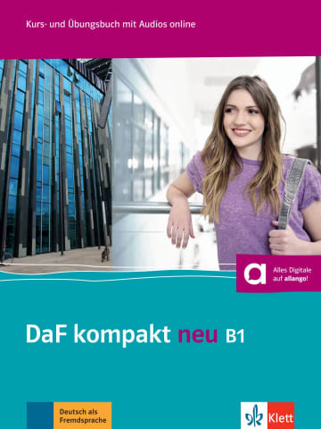 DaF kompakt neu b1, libro del alumno y libro de ejercicios. Aa. Vv. (Ernst Klett Sprachen GmbH) 9783126763158 Imagen principal del producto