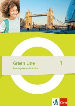 023 5EP Green Line 1. Trainingsbuch Mit Audios (Klett) - 9783128640198