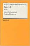 Parzival 1. Eschenbach, Wolfram Von (Varios) 9783150036815