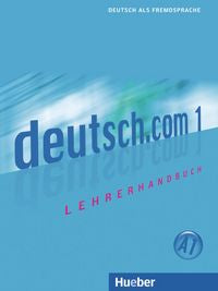 Deutsch Com 1 Lehrerhandbuch Profesor HUE0SD (Hueber Alemán) - 9783190416585
