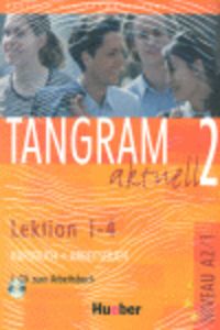 Tangram Akt 2 A2-1 L1-4 KB+AB+1CDAB+XXL HUEAL0SD (Hueber Alemán) - 9783192018169