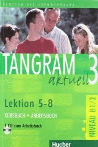 Tangram Akt 3 B1-2 L5-8 KB+AB+1CDAB+XXL HUEAL0SD (Hueber Alemán) - 9783192018190