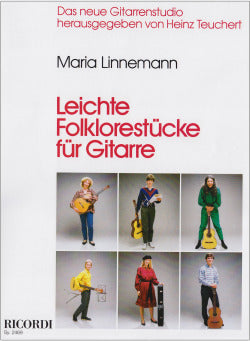 Leichte Folklorestucke Fur Gitarre (Ricordi Editorial) - 9783931788377