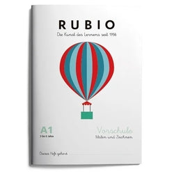 Vorschule Zahle & Buchstaben A1. Aa. Vv. (Cuad. Rubio) 9783944522036