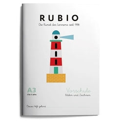 Vorschule Zahle & Buchstaben A3. Aa. Vv. (Cuad. Rubio) 9783944522050