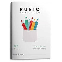 Vorschule Zahle & Buchstaben A7. Aa. Vv. (Cuad. Rubio) 9783944522098