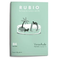 Vorschule Zahle & Buchstaben B4. Aa. Vv. (Cuad. Rubio) 9783944522166