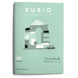 Vorschule Zahle & Buchstaben B5. Aa. Vv. (Cuad. Rubio) 9783944522173