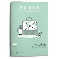 Vorschule Zahle & Buchstaben B6. Aa. Vv. (Cuad. Rubio) 9783944522180