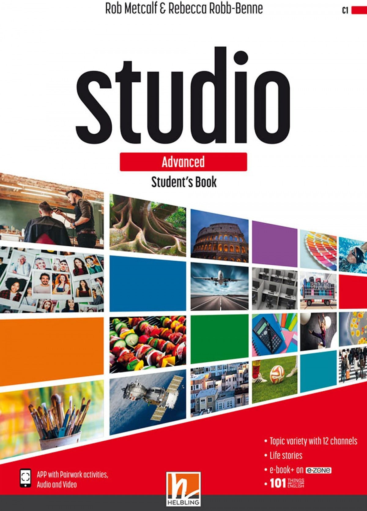 ✅ STUDIO ADVANCED C1 2ºNB ST + EZONE 21 I AA,VV I HELBLING LANGUAGES I 9783990459133