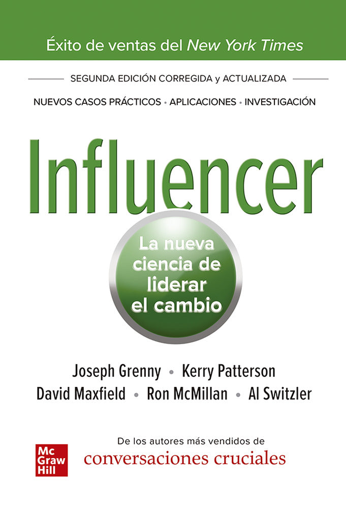 Influencer. Grenny, Joseph (McGraw-Hill Interamericana de España S.L.) 9786071514493
