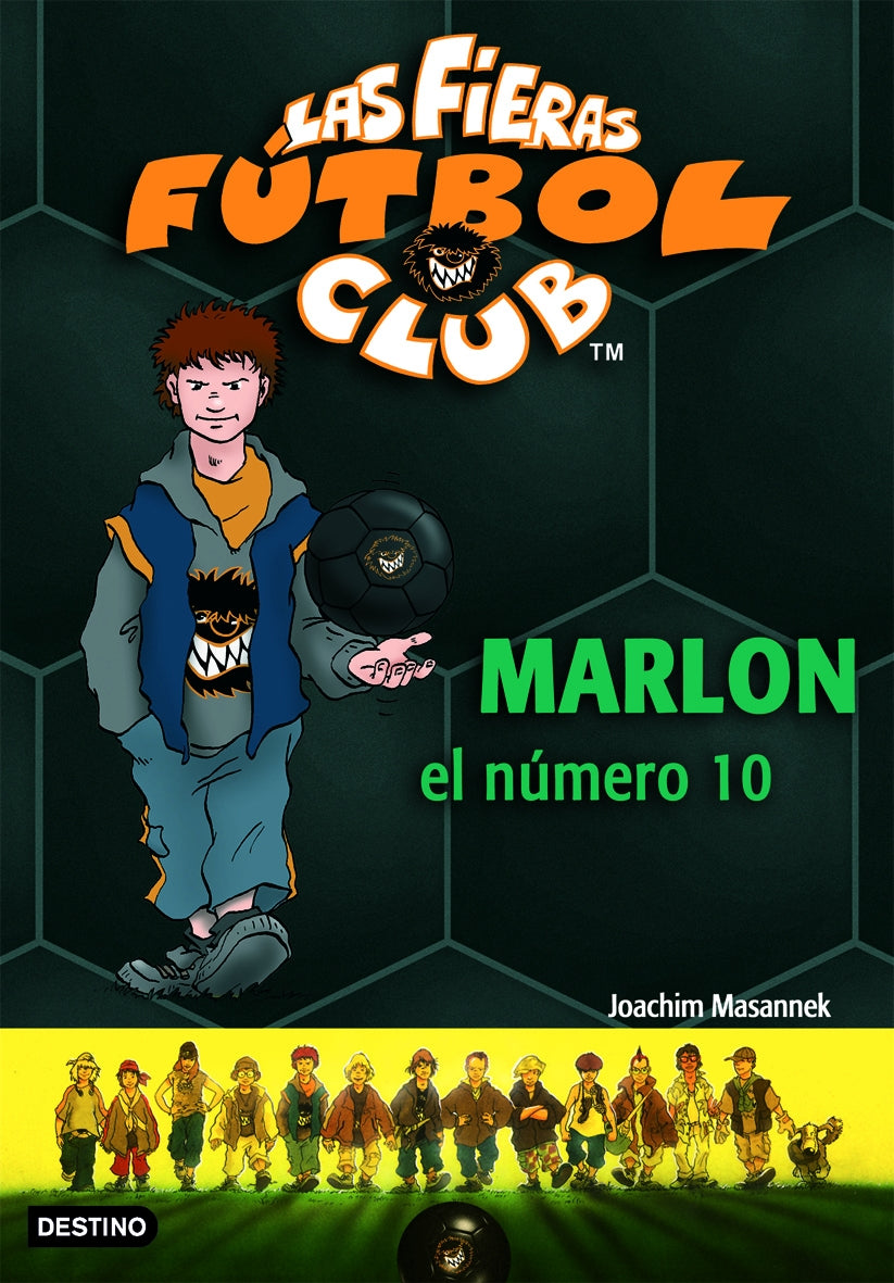 Marlon, el número 10: Las Fieras del Fútbol Club 10 Imagen principal del producto