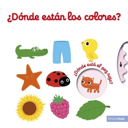 ¿Dónde están los colores?. Nathalie Choux (Timun Mas Infantil) 9788408179726