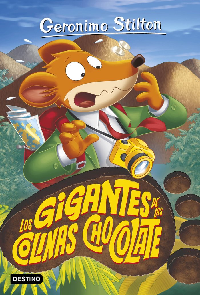GERONIMO STILTON 88 LOS GIGANTES DE LAS COLINAS CHOCOLATE | Geronimo Stilton | 9788408253990 (Destino infantil y juvenil)