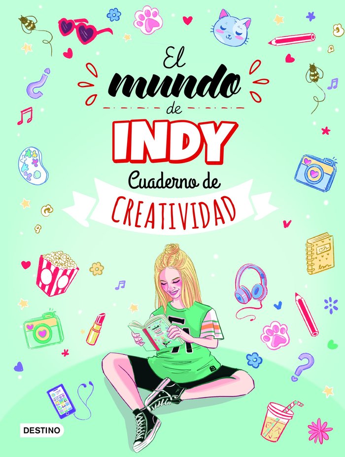 CUADERNO DE CREATIVIDAD DE EL MUNDO DE INDY | El Mundo De Indy | 9788408261537 (Destino infantil y juvenil) Imagen principal del producto