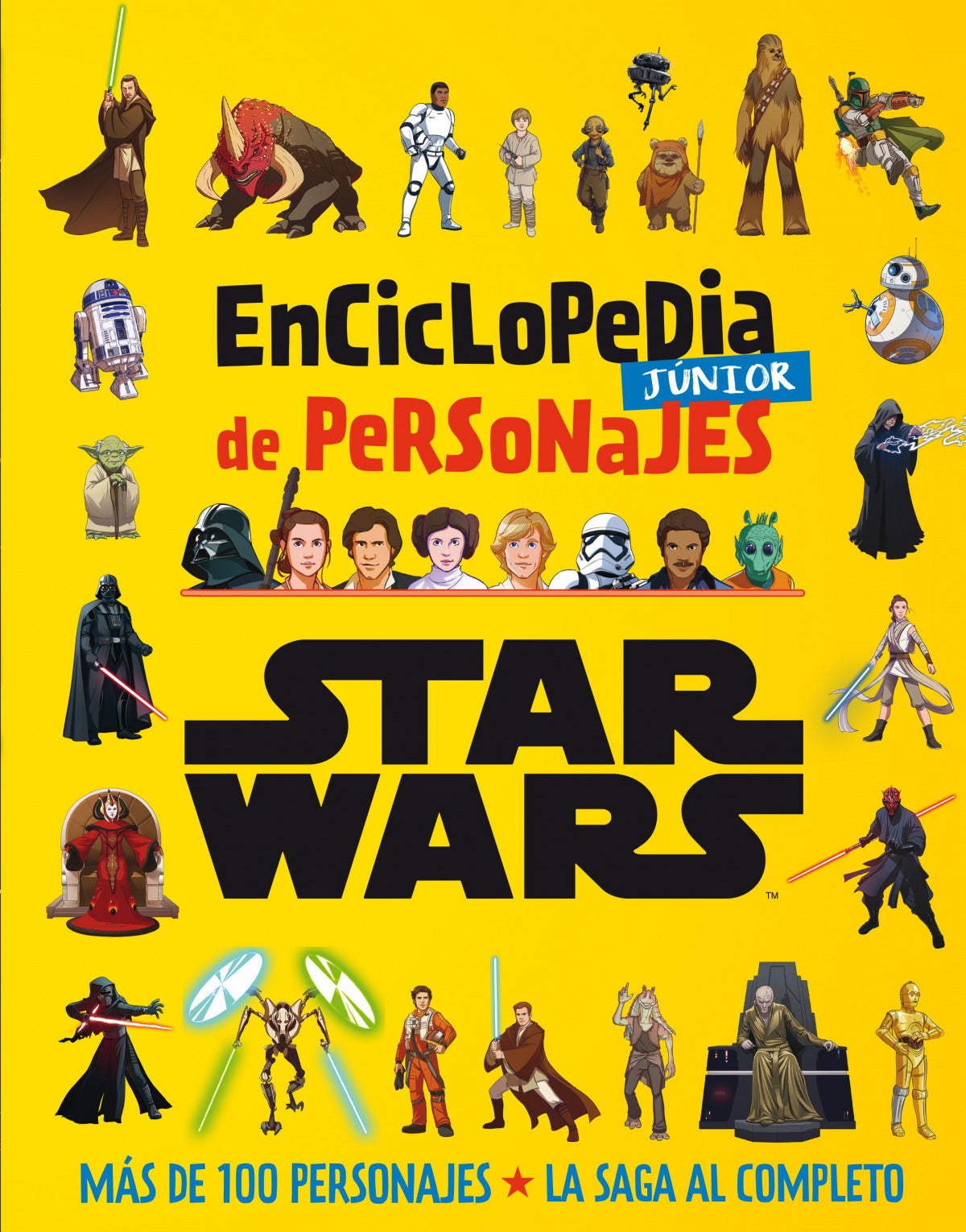 🧒 STAR WARS. ENCICLOPEDIA JÚNIOR DE PERSONAJES - 9788408271055 Imagen principal del producto