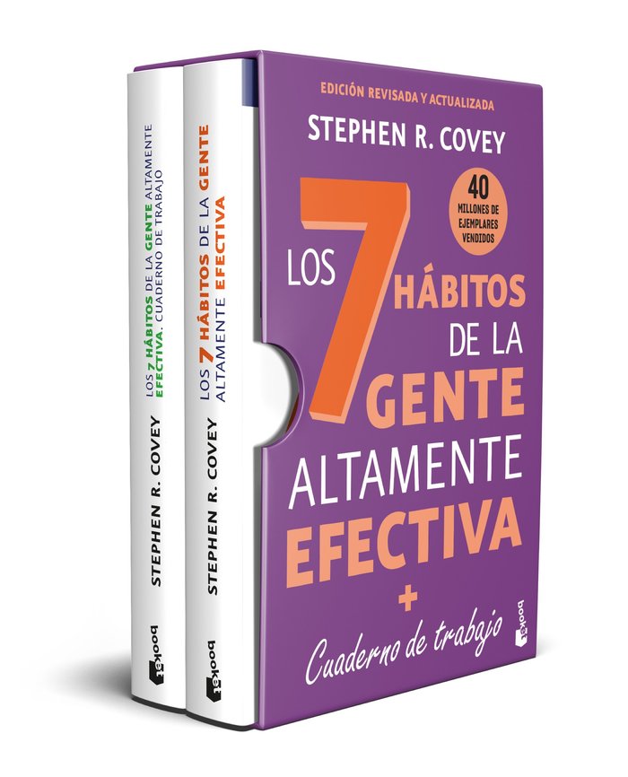 ESTUCHE LOS 7 HABITOS DE LA GENTE ALTAMENTE EFECTIVA | STEPHEN R COVEY | BOOKET | 9788408277088 Imagen principal del producto