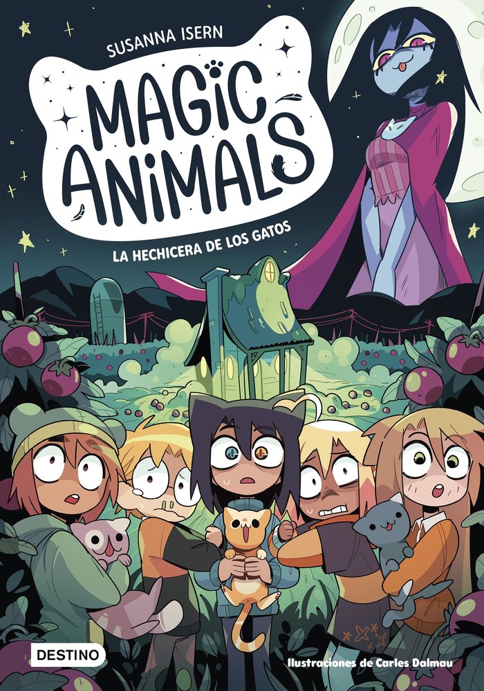 MAGIC ANIMALS 5 LA HECHICERA DE LOS GATOS | Susanna Isern/carles Dalmau | 9788408280408 (Destino infantil y juvenil) Imagen principal del producto