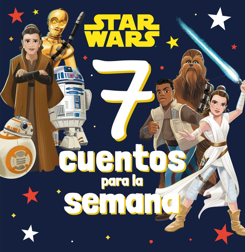 🧒 STAR WARS. 7 CUENTOS PARA LA SEMANA - 9788408282433 Imagen principal del producto