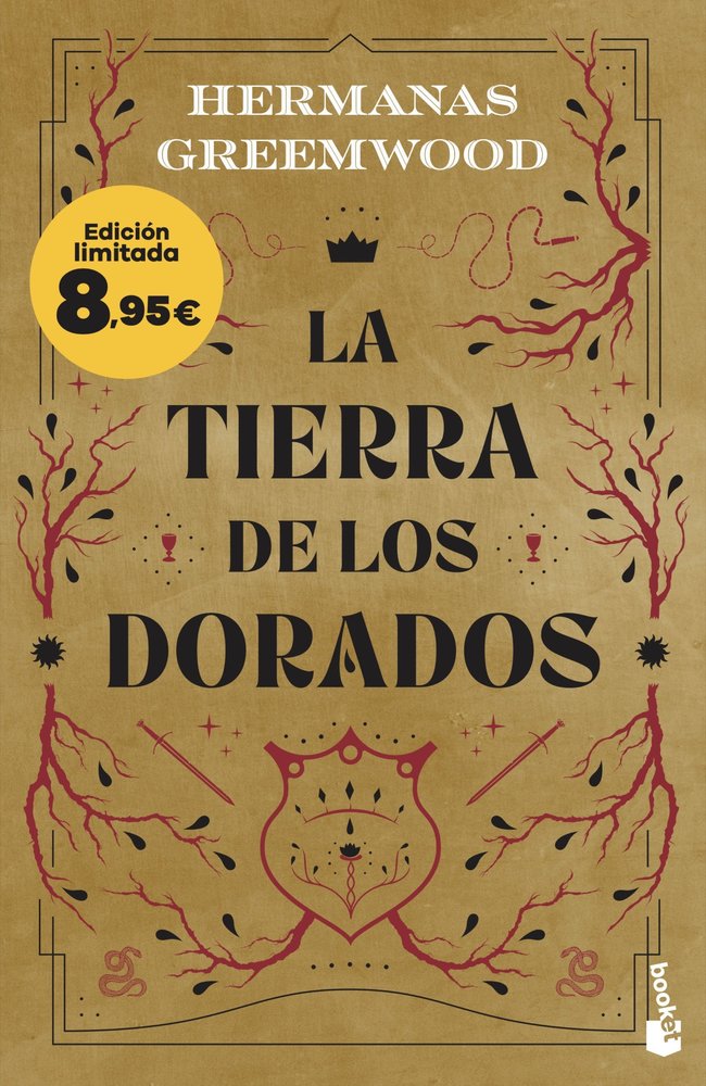 LA TIERRA DE LOS DORADOS | Hermanas Greemwood | 9788408303305 (Booket) Imagen principal del producto