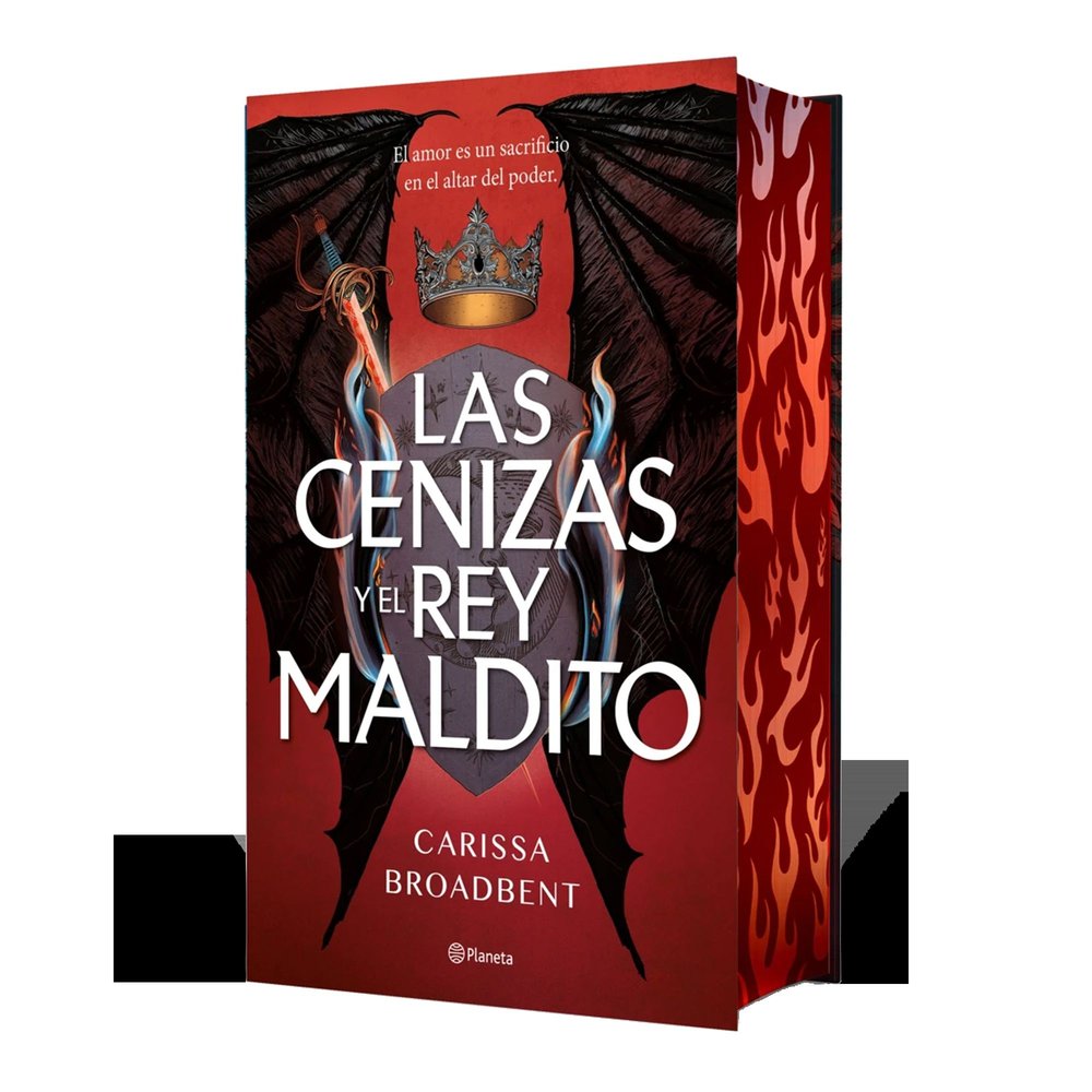 LAS CENIZAS Y EL REY MALDITO EDICION DELUXE | Carissa Broadbent | 9788408303633 (Planeta) Imagen principal del producto