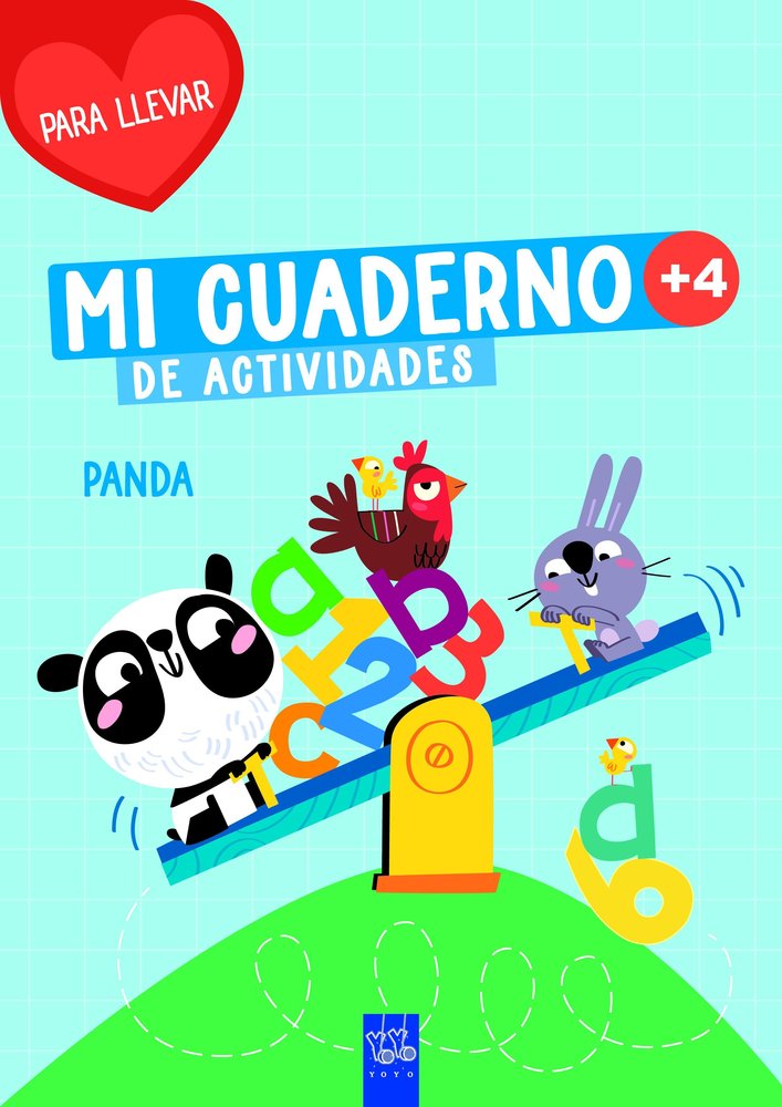Mi Cuaderno de Actividades para Llevar Panda Imagen principal del producto