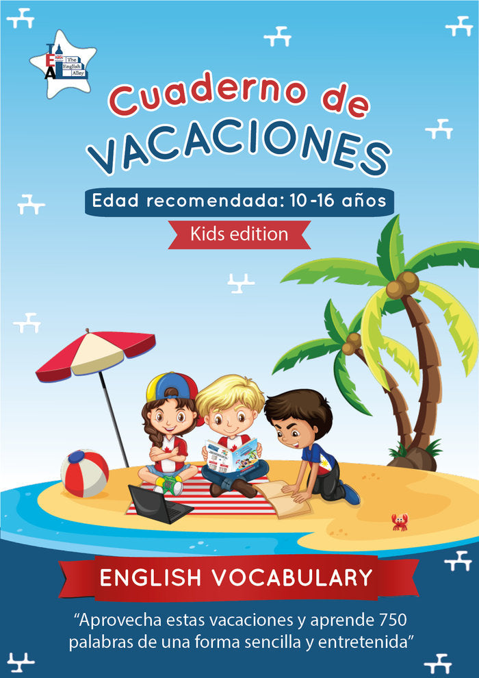 CUADERNO DE VACACIONES ENGLISH VOCABULARY KIDS EDITION I Martín-Ferrer Martínez, Miguel Ángel I Miguel Ángel Martín-Ferrer Martínez I 9788409318858