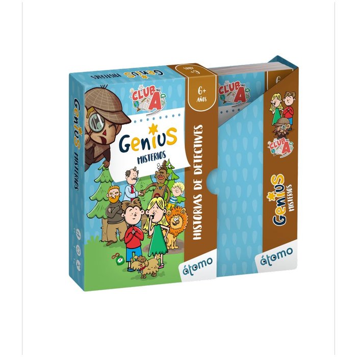 JUEGO DE RETOS BORRABLE MISTERIOS GENIUS | ATOMO | 1 UNIDAD | 9788409575954 Imagen principal del producto